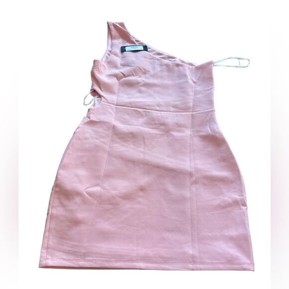 Lulus What About Tonight One Shoulder Bodycon Ruched Mini Dress Women’s Size XL - Picture 8 of 13